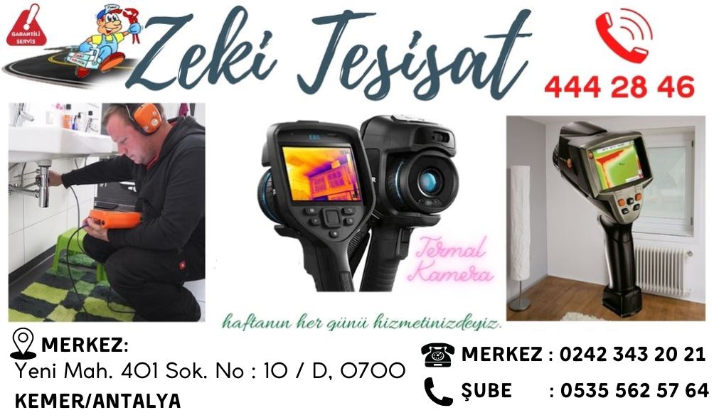 Kemer Su Kaçağı Tespiti